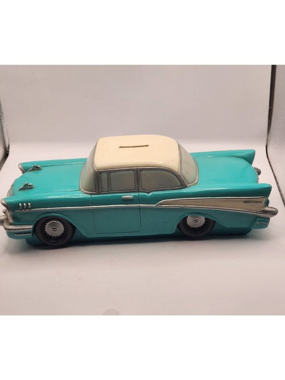 1957 Chevrolet Bel Air ceramic coin bank